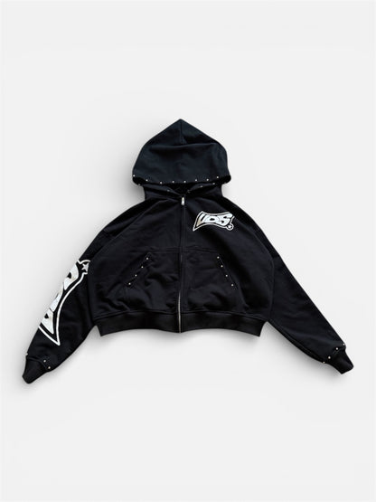 Motorcross Zip Up [Black]