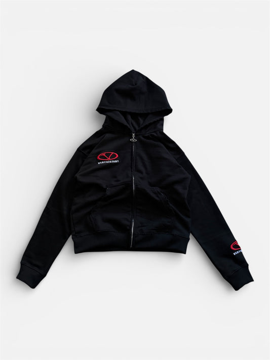 Icon Logo Zip Up [Black]